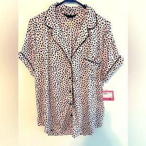 KATE SPADE PINK & BLACK PAJAMAS